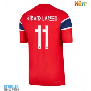 Billiga Norge Jorgen Strand Larsen #11 Hemmatröja VM 2026 Kortärmad